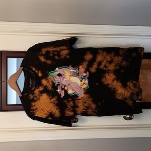 Pokemon farfetch tiedye shirt size large